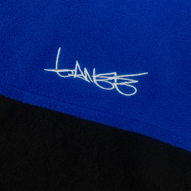 ORANGE/BLUE FLEECE JACKET