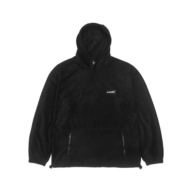 BLACK FLEECE HOODIE