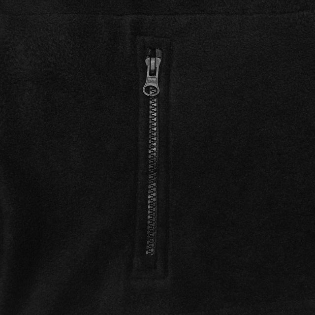 BLACK FLEECE HOODIE