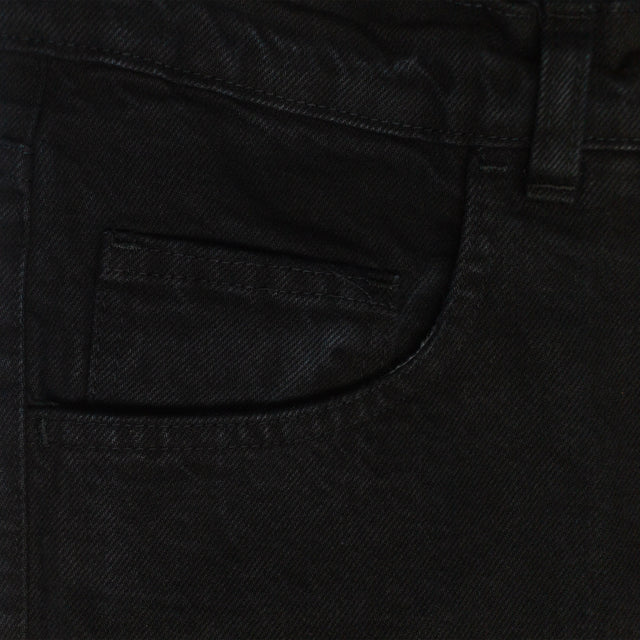 BLACK DENIM PANTS
