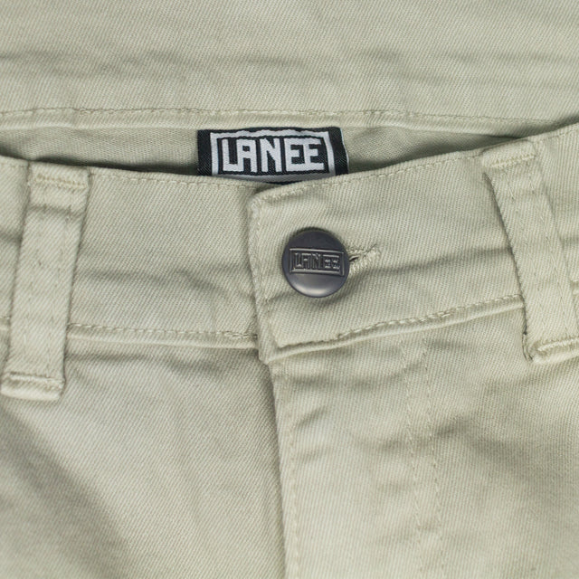 BEIGE DENIM PANTS