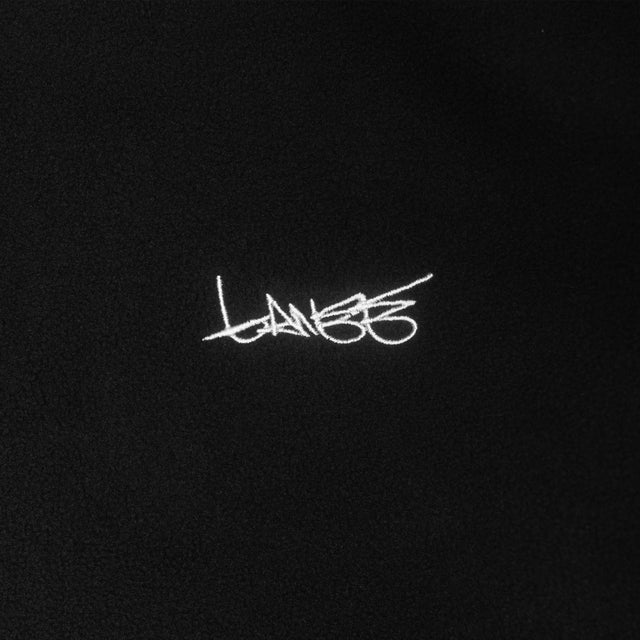 BLACK TURTLENECK FLEECE