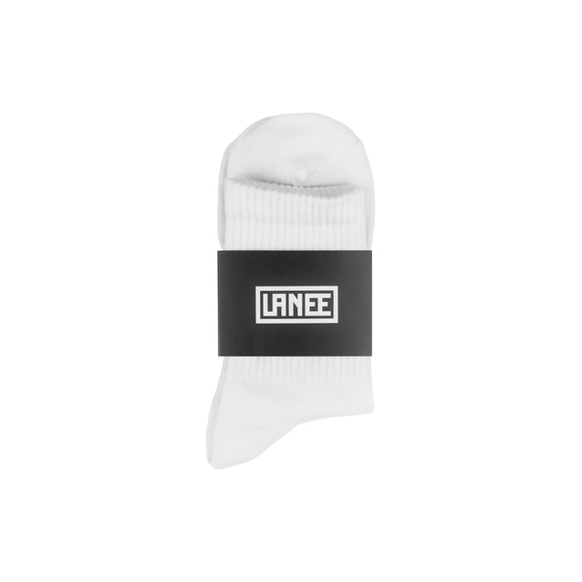Lanee Clothing Streetwear WHITE SOCKS