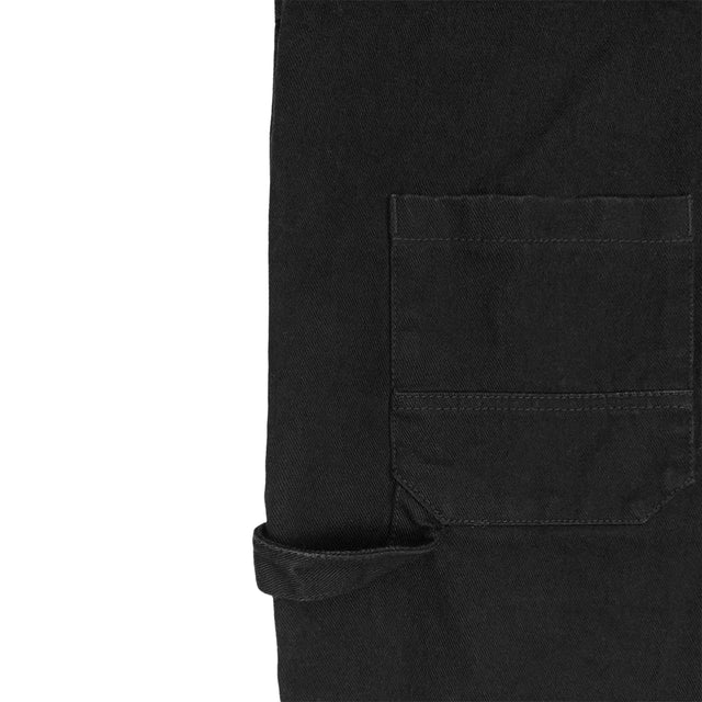 DENIM BLACK OVERALLS