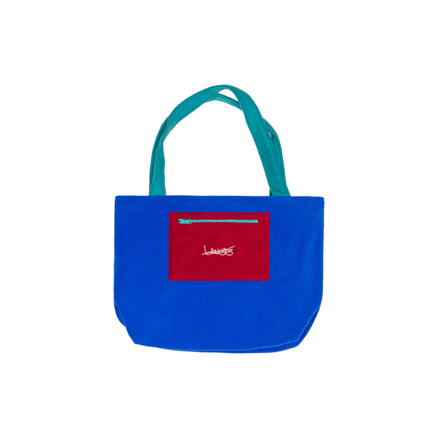BLUE FLEECE BAG