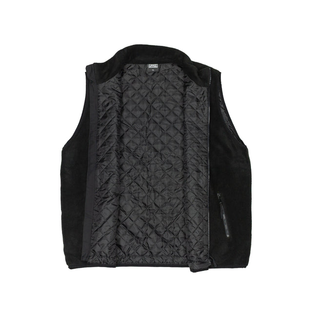 BLACK FLEECE VEST