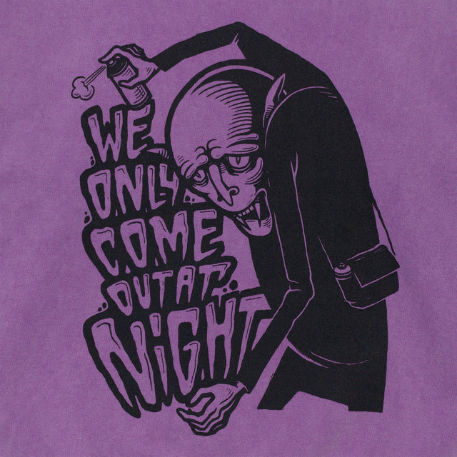 PURPLE NIGHT CREWNECK