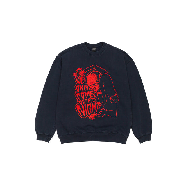 NAVY NIGHT CREWNECK