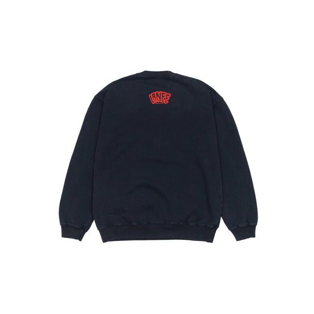 NAVY NIGHT CREWNECK