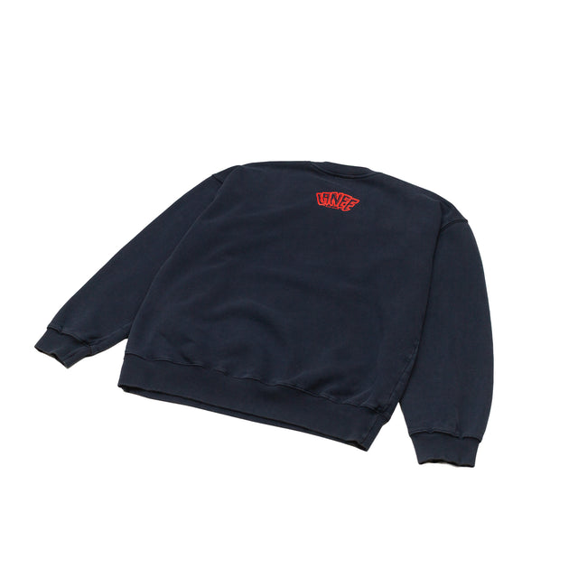 NAVY NIGHT CREWNECK