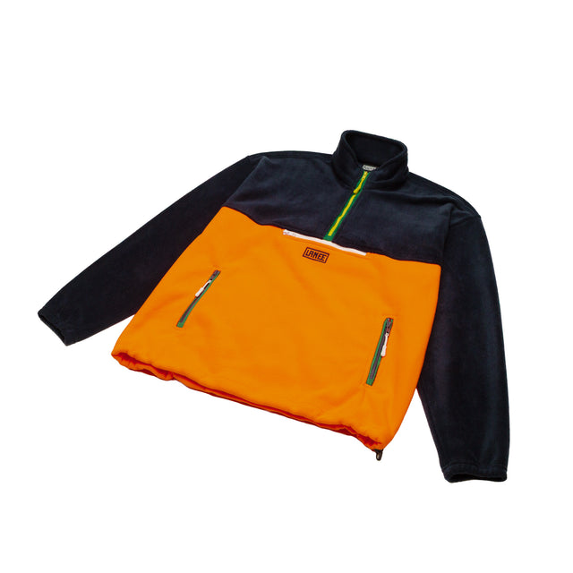 NAVY/ORANGE HALF-ZIP