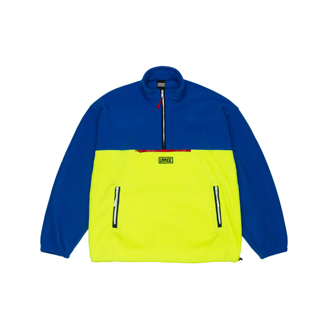 BLUE/YELLOW HALF-ZIP