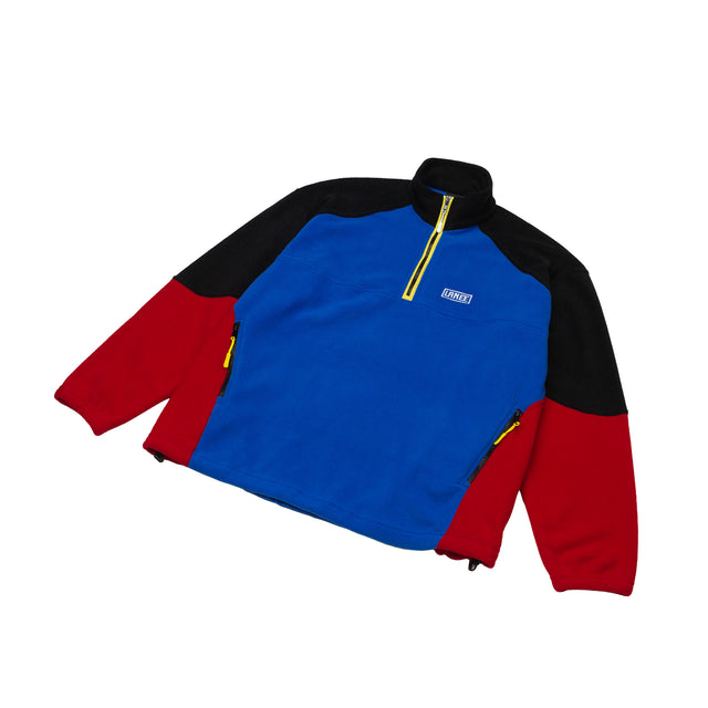 BLUE/RED HALF-ZIP