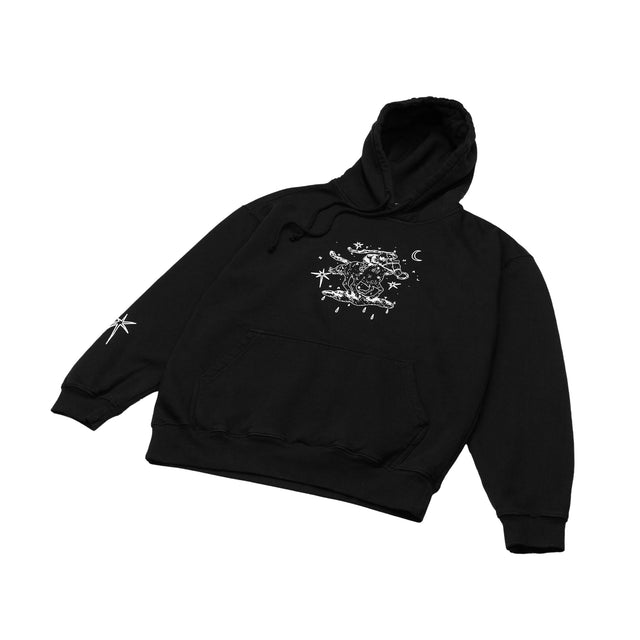 BLACK NOCTURNAL HOODIE
