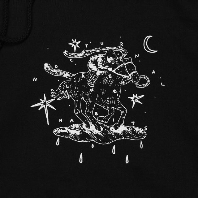 BLACK NOCTURNAL HOODIE