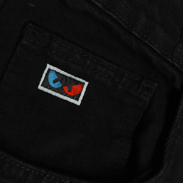 Lanee Clothing Streetwear ACAB BLACK DENIM PANTS