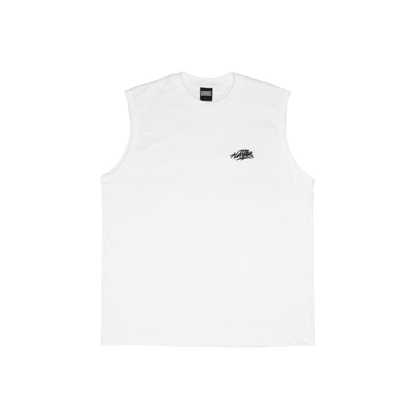 WHITE TANK-TOP
