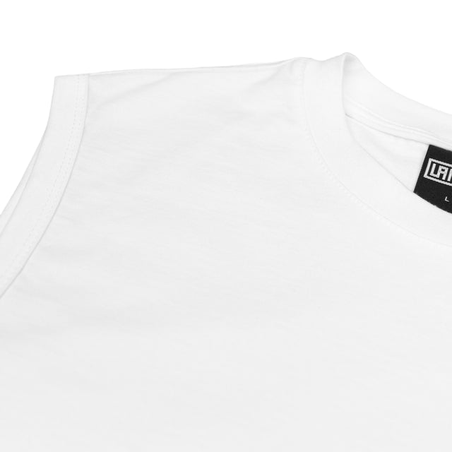 Lanee Clothing Streetwear WHITE TANK-TOP