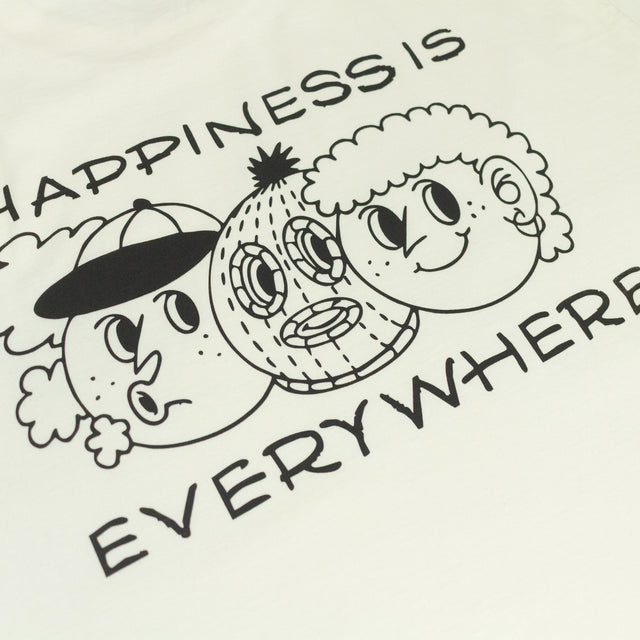 Lanee Clothing Streetwear HAPPINESS BEIGE