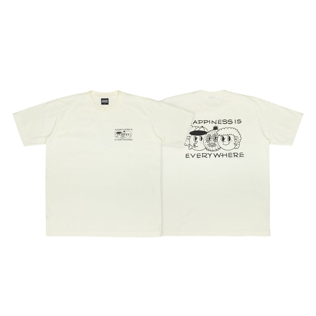 Lanee Clothing Streetwear HAPPINESS BEIGE