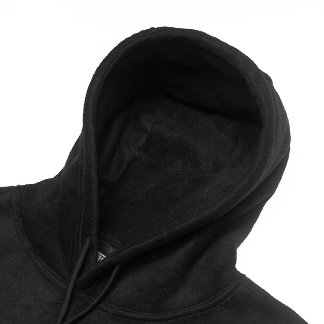 BLACK FLEECE HOODIE