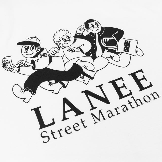 Lanee Clothing Streetwear STREET MARATHON WHITE
