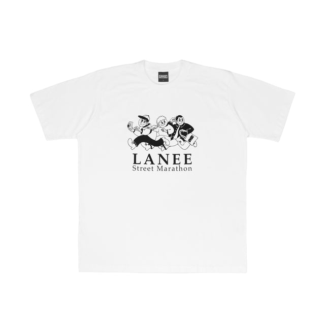 Lanee Clothing Streetwear STREET MARATHON WHITE