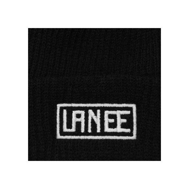 Lanee Clothing Streetwear BLACK BEANIE