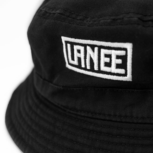 Lanee Clothing Streetwear BLACK BUCKET HAT