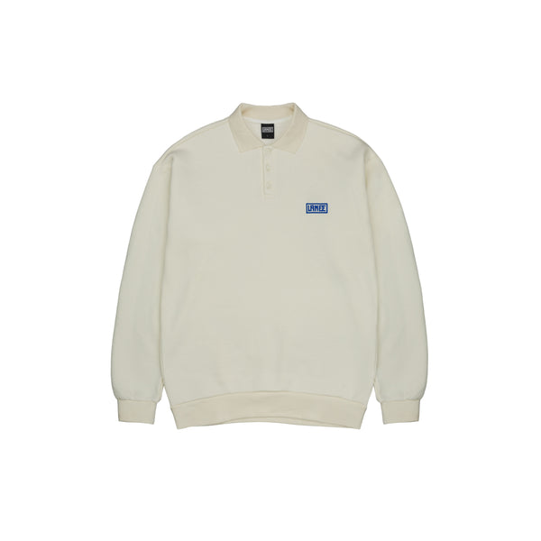 Lanee Clothing Streetwear BEIGE POLO SWEAT