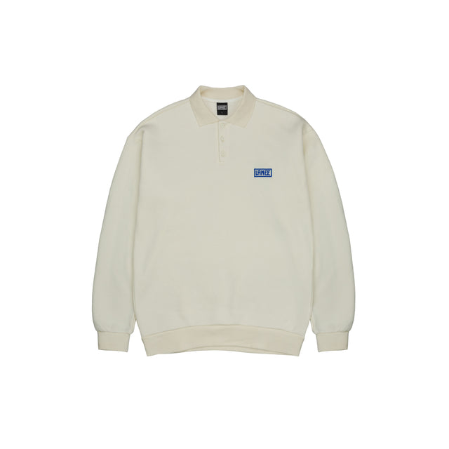 Lanee Clothing Streetwear BEIGE POLO SWEAT
