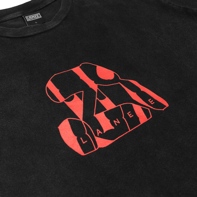 Lanee Clothing Streetwear LANEE X3 GRAY WASHED TEE