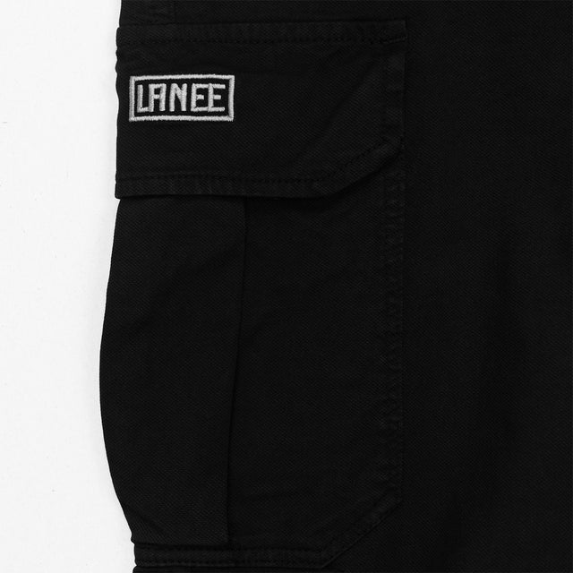 Lanee Clothing Streetwear BLACK CARGO PANTS