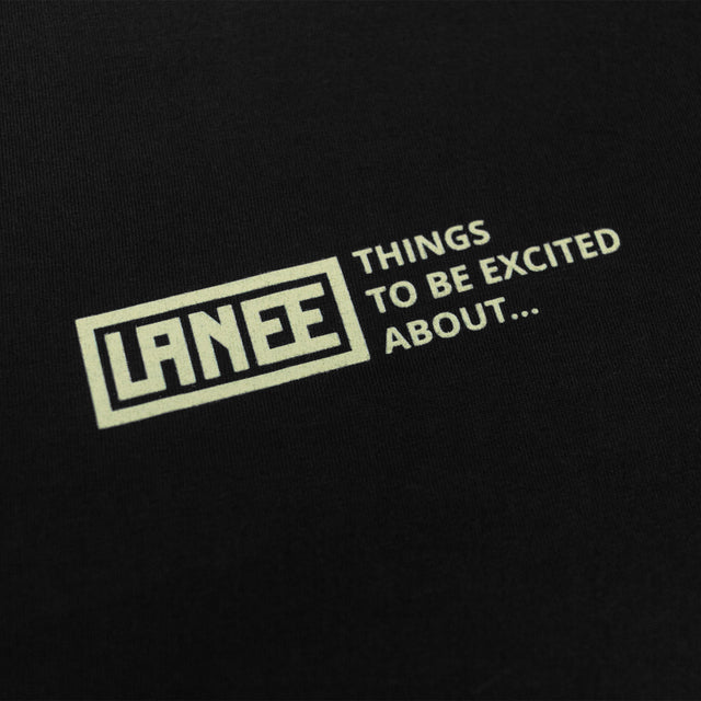Lanee Clothing Streetwear EXCITING THINGS BLACK