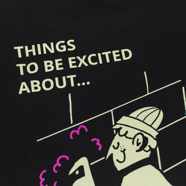 Lanee Clothing Streetwear EXCITING THINGS BLACK