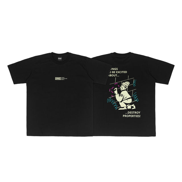 Lanee Clothing Streetwear EXCITING THINGS BLACK
