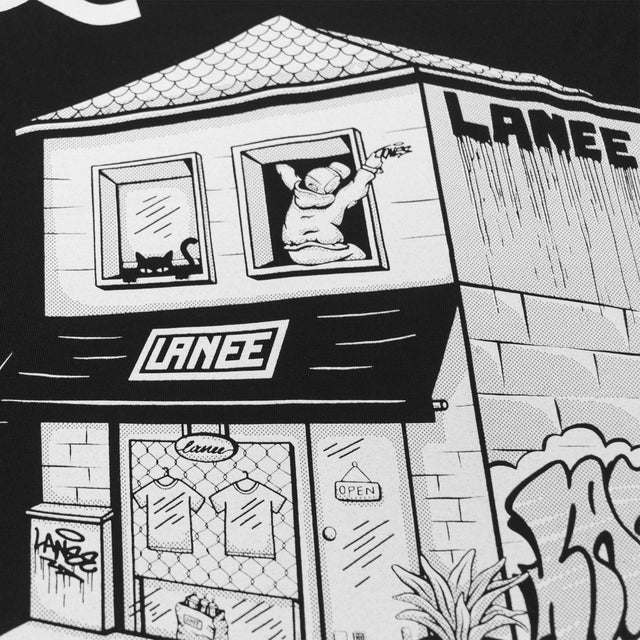 Lanee Clothing Streetwear LANEE HOUSE BLACK
