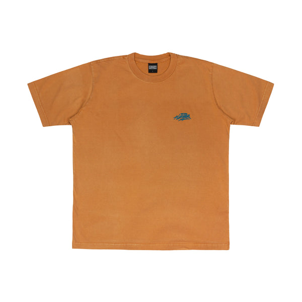 ORANGE WASHED TEE