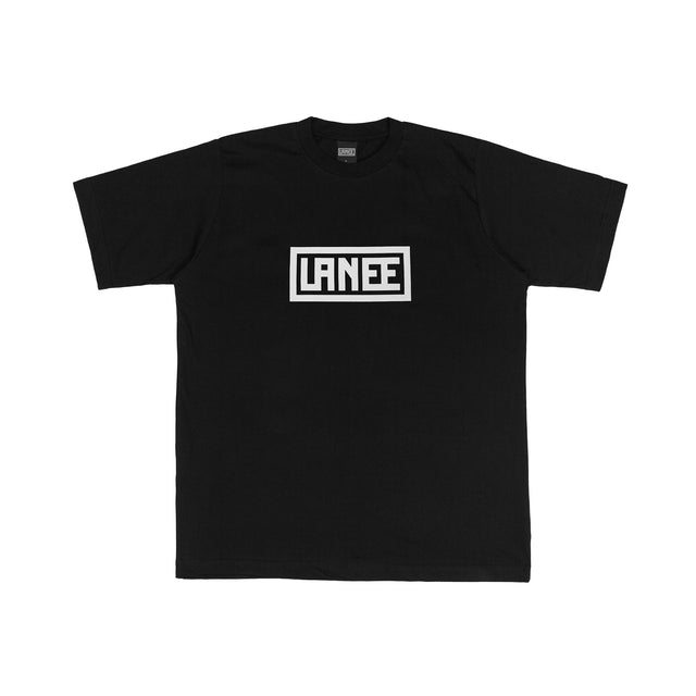 Lanee Clothing Streetwear BLACK LOGO T-SHIRT