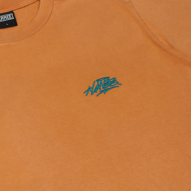Lanee Clothing Streetwear ORANGE WASHED TEE