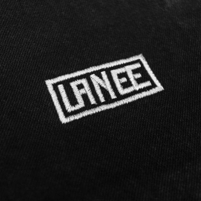 Lanee Clothing Streetwear BLACK DENIM WORK SHORTS 25