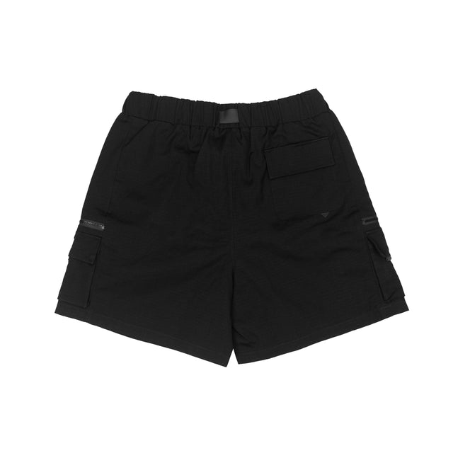 Lanee Clothing Streetwear BLACK CARGO SHORTS 25