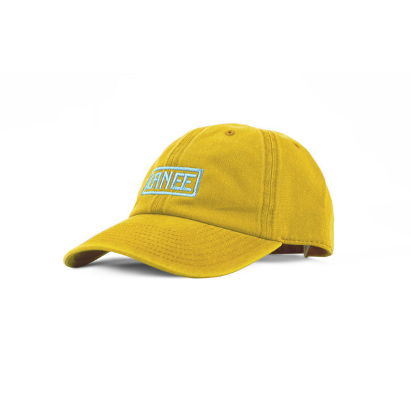 YELLOW WASHED DAD CAP
