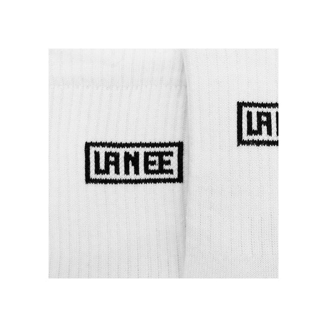 Lanee Clothing Streetwear WHITE SOCKS