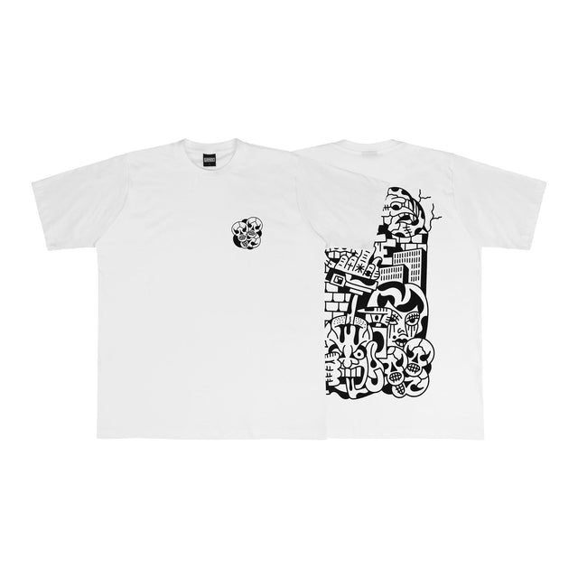 Lanee Clothing Streetwear WHITE YUNG T-SHIRT