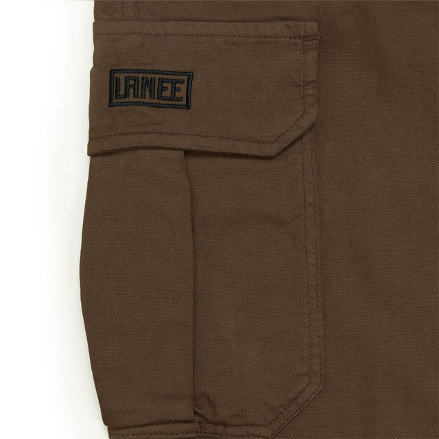 Lanee Clothing Streetwear BROWN CARGO PANTS