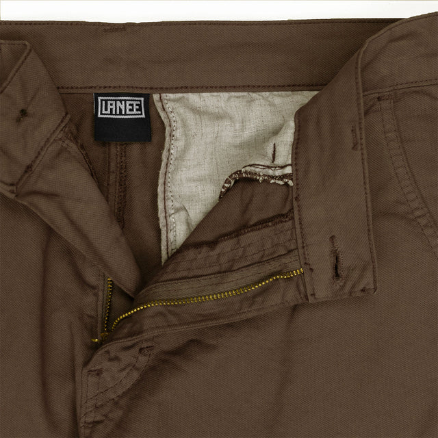 Lanee Clothing Streetwear BROWN CARGO PANTS