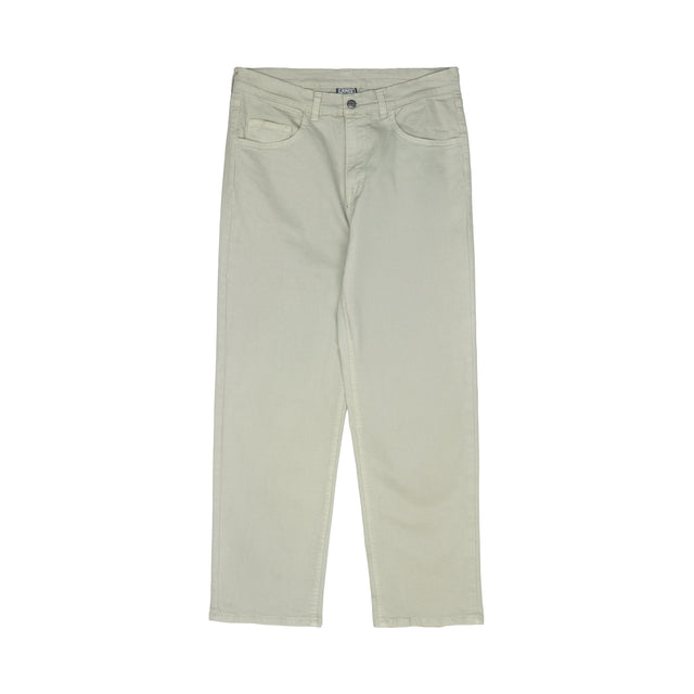 BEIGE DENIM PANTS