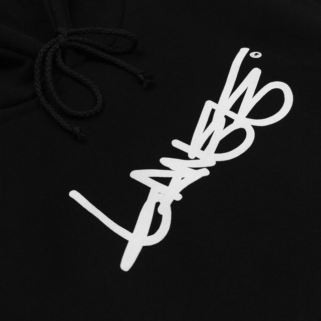 Lanee Clothing Streetwear TAG BLACK HOODIE