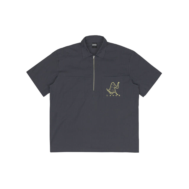 Lanee Clothing Streetwear WIZARD HALF-ZIP SHIRT